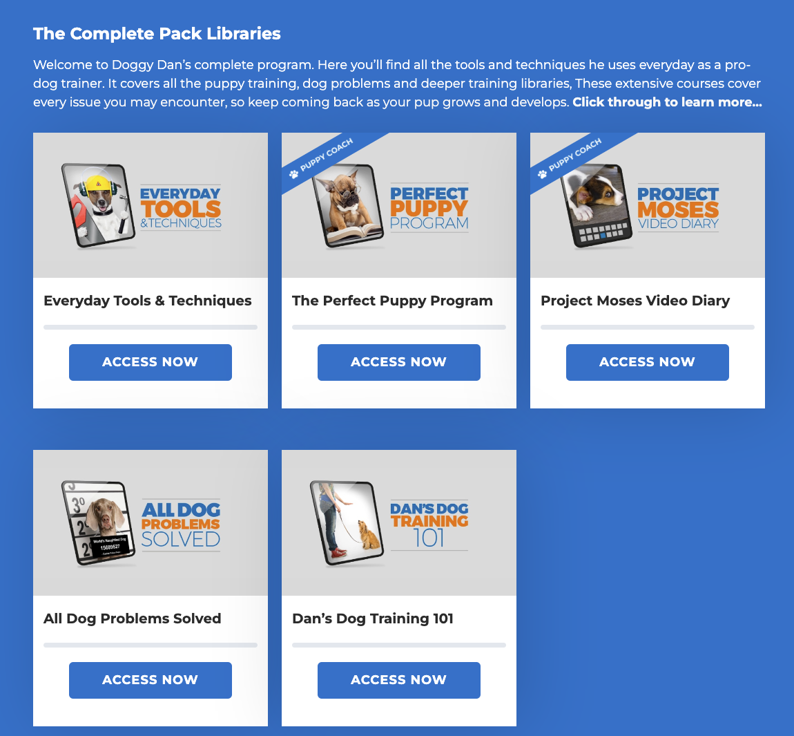 The Online Dog Trainer complete pack